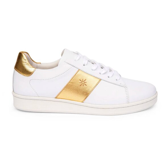 Joyasol Paisley Sneakers White/Gold - NEW IN BOX - Picture 2 of 2